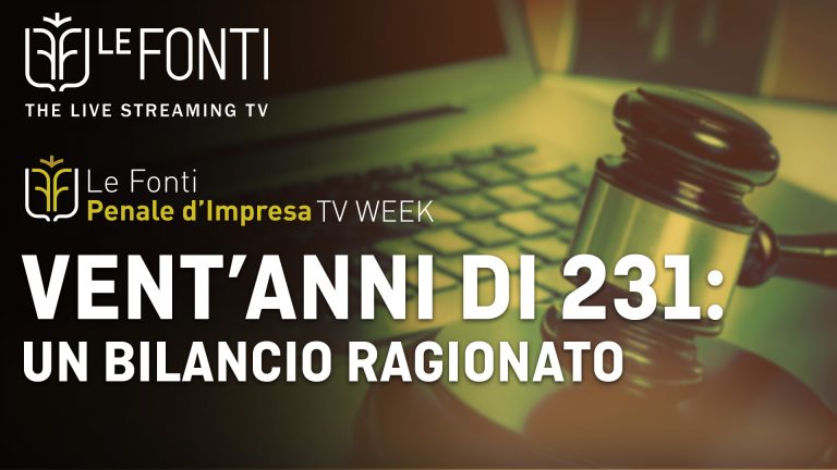 Le Fonti Penale d'Impresa Tv Week
