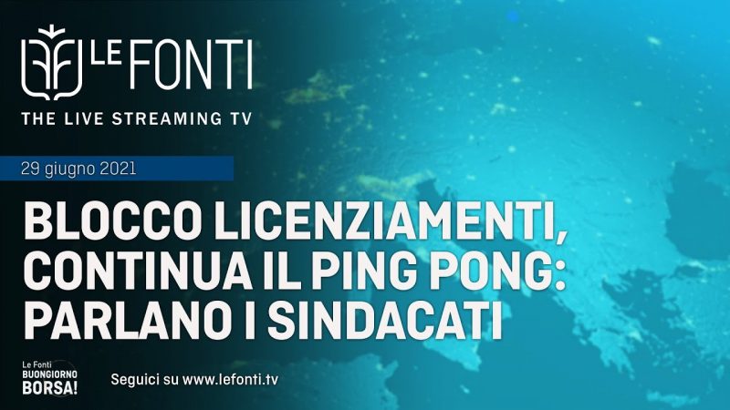 Blocco licenziamenti