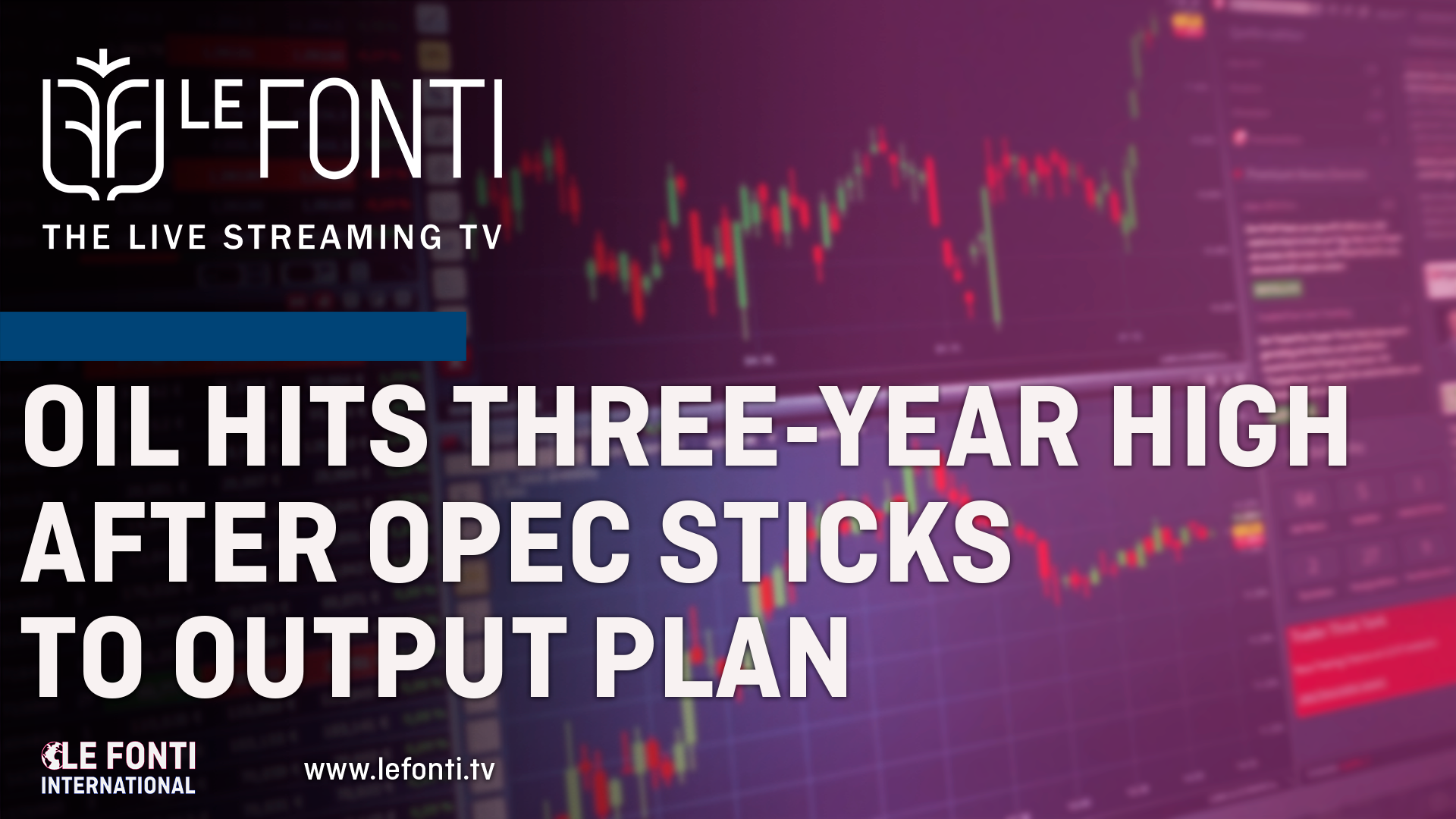 Oil hits three-year high after Opec sticks to output plan