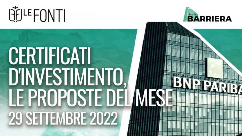 Certificati d'investimento