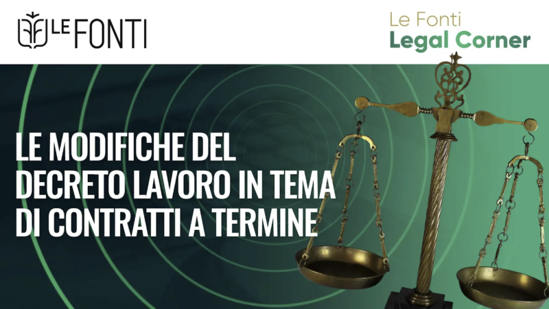 decreto lavoro